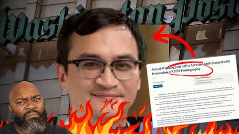 BUSTED: Washington Post Journalist CHARGED with Child 🌽—Media SILENT?!