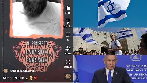 Israeli 🇮🇱 are biblical Edomites Satan’s People the wicked in the Holy Bible