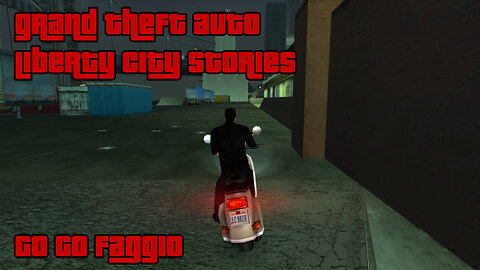 GTA: Liberty City Stories | Side Activities: Checkpoint Challenges – GO GO FAGGIO