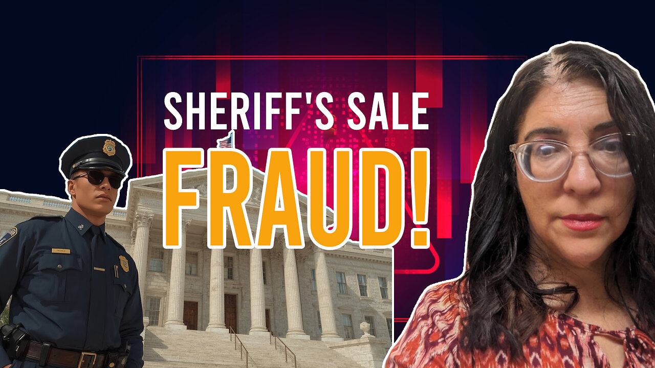 Sheriff Sale FRAUD Exposed: Security Called When I Showed Up to Investigate