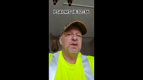 #PSALMS18:32-36 "YOUR VICTORY IS GOD'S !"