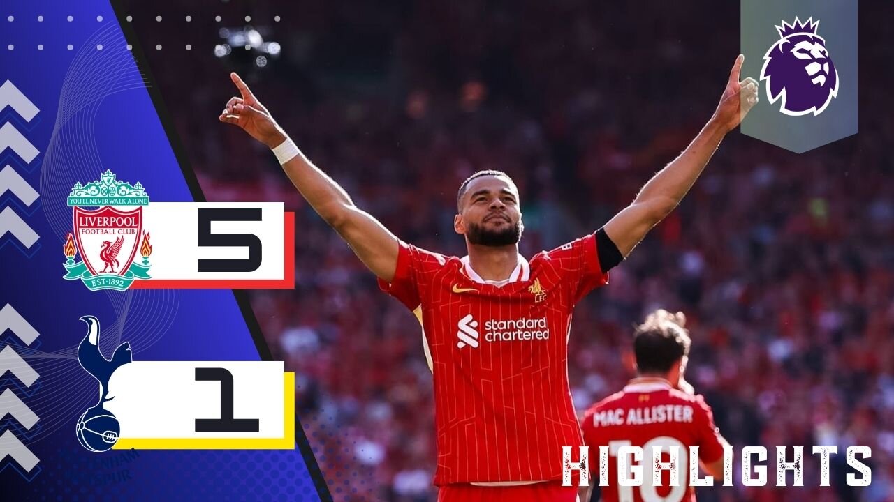 Liverpool 5-1 Tottenham Hotspur | Match Highlights | Premier League 24/25