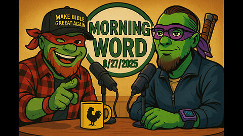 Morning Word 6/27/2025. Christ's Glory and the Prophetic Word.