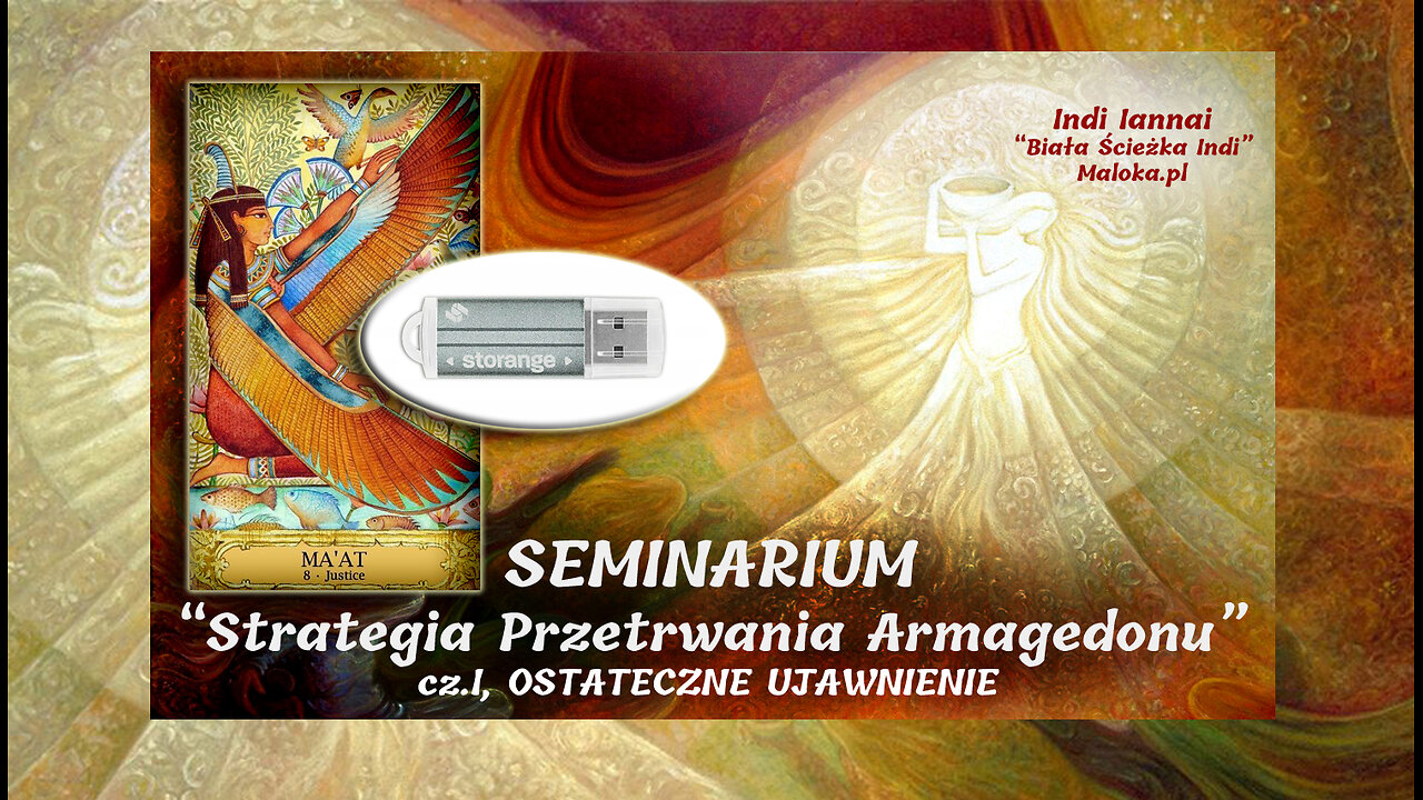 NAGRANIE - SEMINARIUM "Strategia Przetrwania Armagedonu", cz.I OSTATECZNE UJAWNIENIE