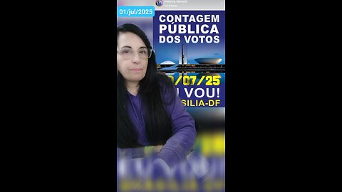 contagem pública dos votos
