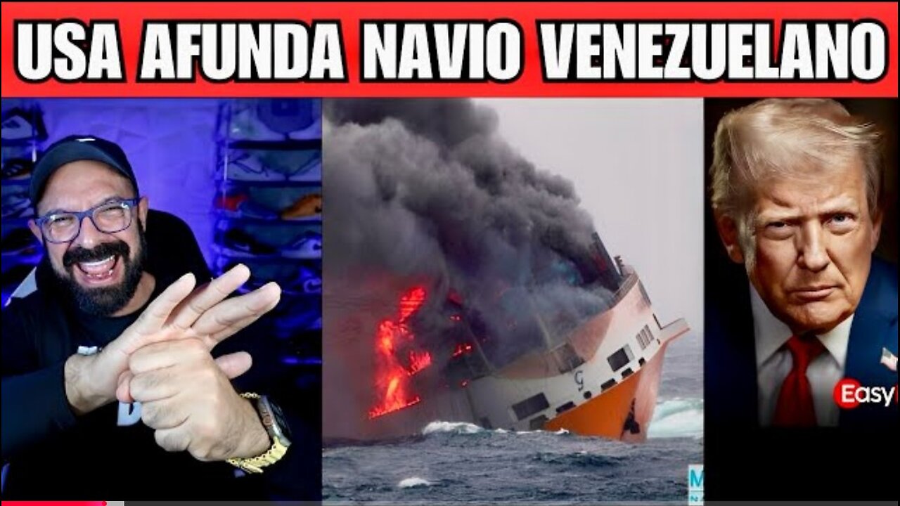 Estados Unidos afunda barco Venezuelano.