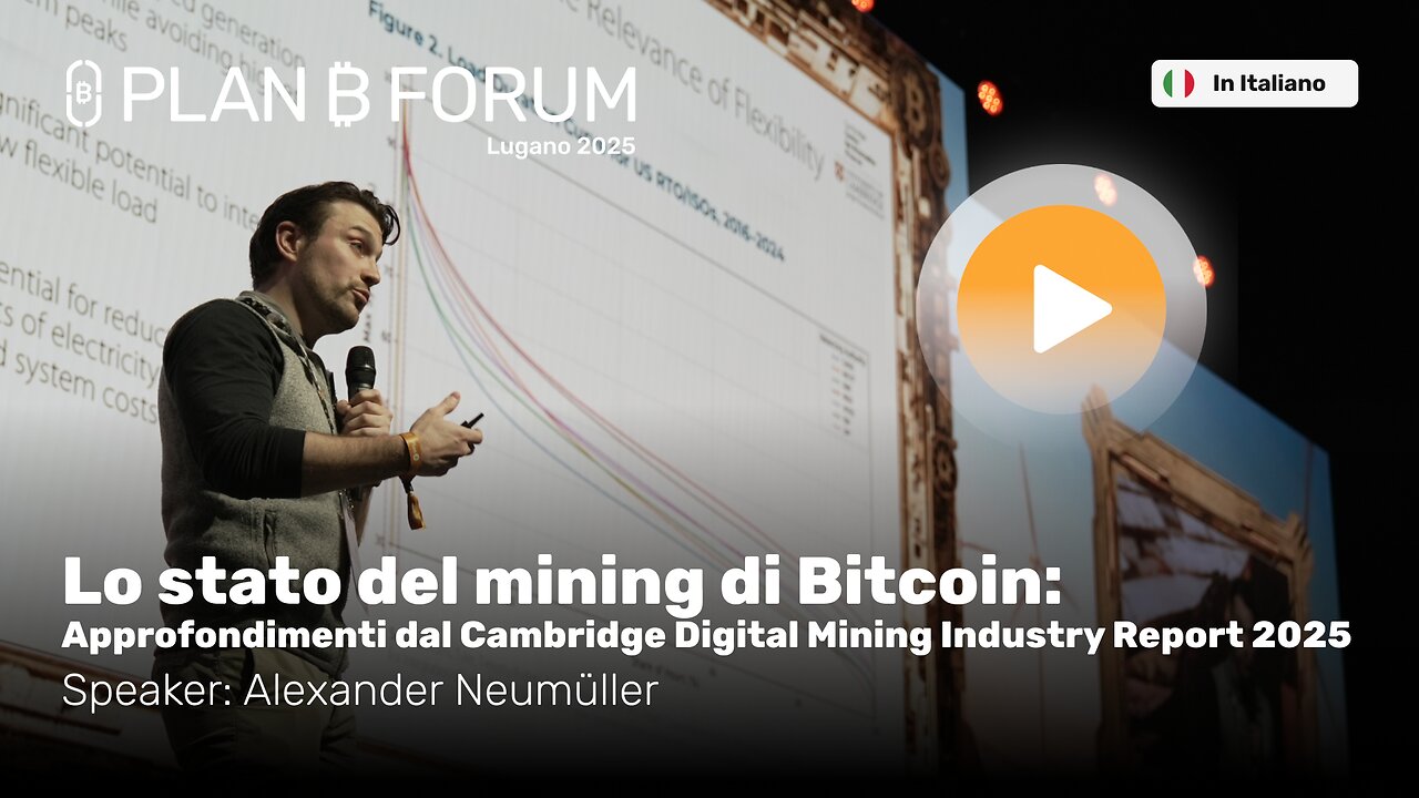 Lo Stato del Mining di Bitcoin: Report 2025 di Cambridge | Plan ₿ Forum