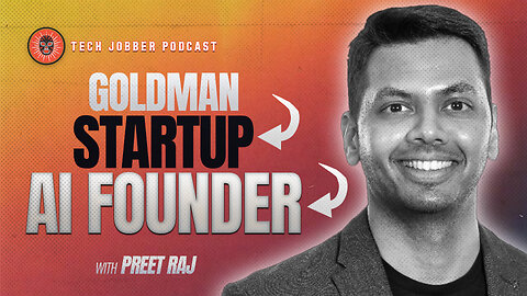 From Goldman Sachs to AI Founder: Preet Raj's Career in 3 Acts