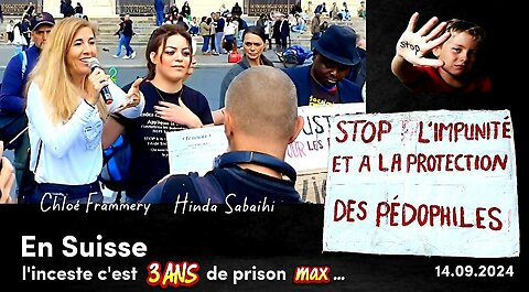 STOP à l'impunité des pédocriminels - Mon discours à Paris 14.09.24