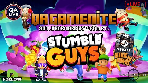 🎉QAGameNite | Stumble Guys + QAInsider Giveaway!