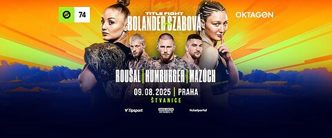 OKTAGON 74: Bolander vs. Szabová - LIVE COMMENTARY