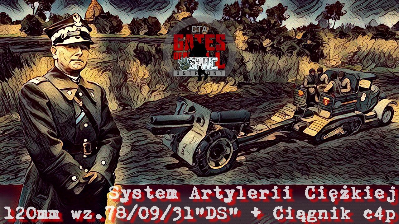 Zmechanizowany System Artylerii Ciężkiej - 120mm Armata wz.78/09/31 "DS" + c4p