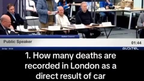Excellent speech to the crimes that London Mayor Sadiq Khan against the people.
