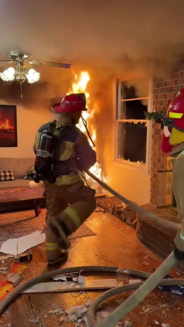 Professional firefighters