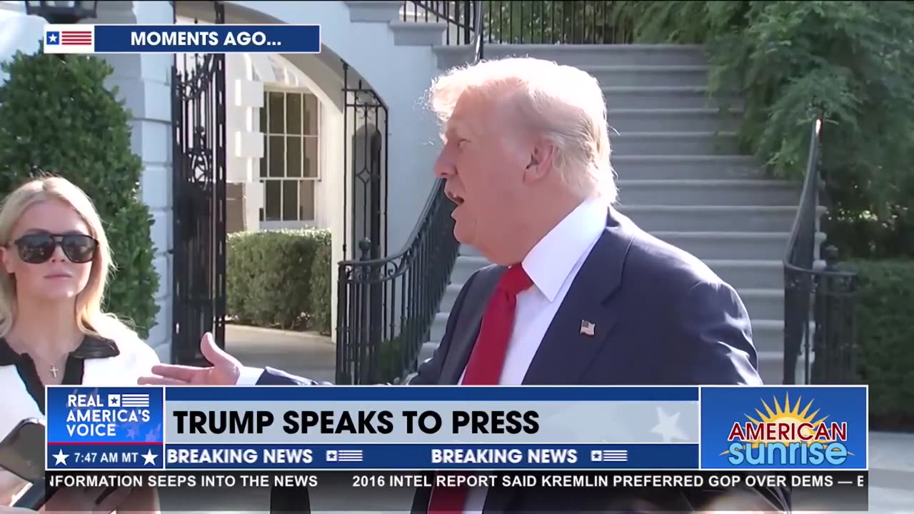 PRESIDENT TRUMP ON: A 'WEAKER DOLLAR'