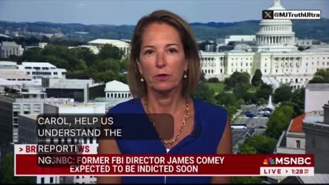 MSNBC is reporting that James Comey will be indicted in the coming days