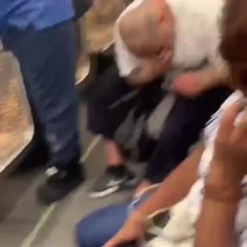 Savage Black Beast Assaults Sleeping Public Transit Passenger