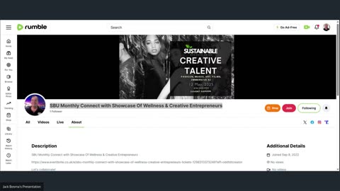 SBU Monthly Connect with Showcase Of Wellness & Creative Entrepreneurs