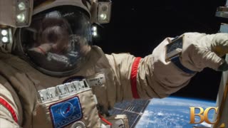 2 Russian cosmonauts spacewalk outside the ISS