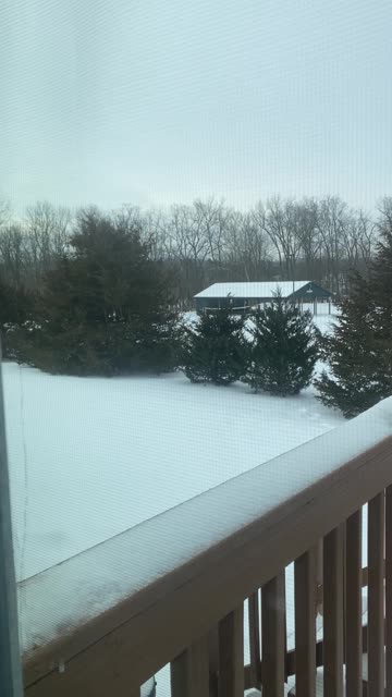 There was a lot of snow