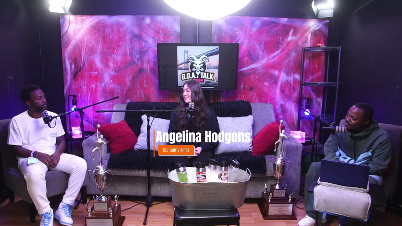G.O.A.T TALK In Studio Spotlight Interview Ep. 9 | Ms. Back 2 Back