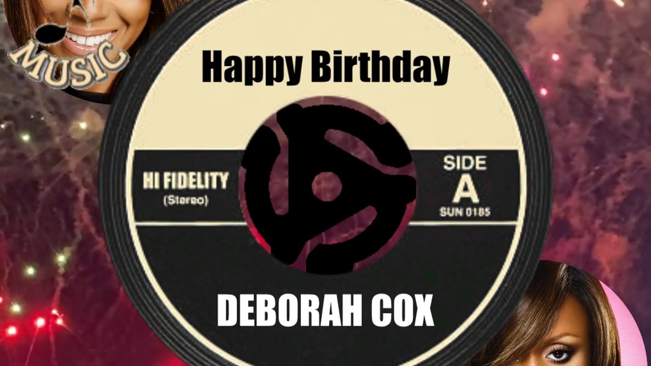 HAPPY BIRTHDAY to DEBORAH COX ...