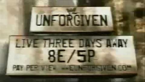 WWE Unforgiven 2002 TV Commercial