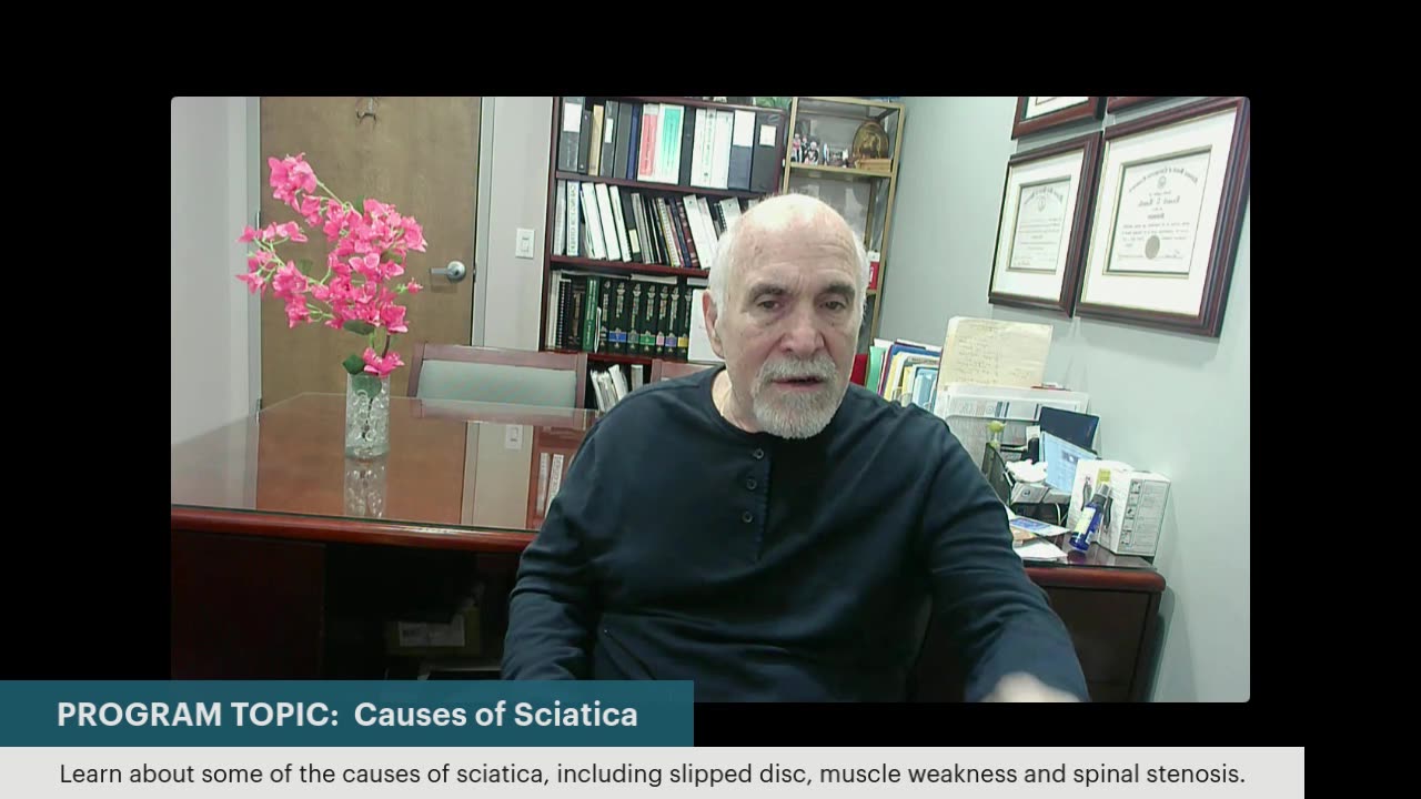 [STREAM] Causes of Sciatica