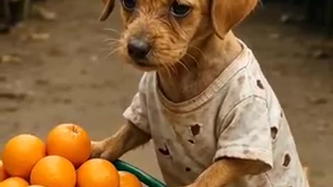 #poor puppy story#emotional dog video#ai generated puppy video