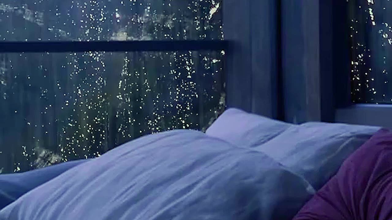 Rain Sound On Window with Thunder Sounds/Heavy Rain for Sleep, Study & Relaxation π π€ #rainsounds
