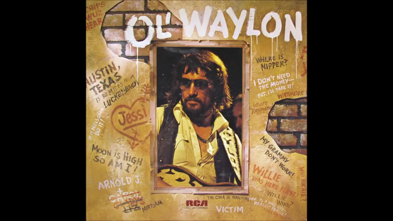 Waylon Jennings Luckenbach Texas