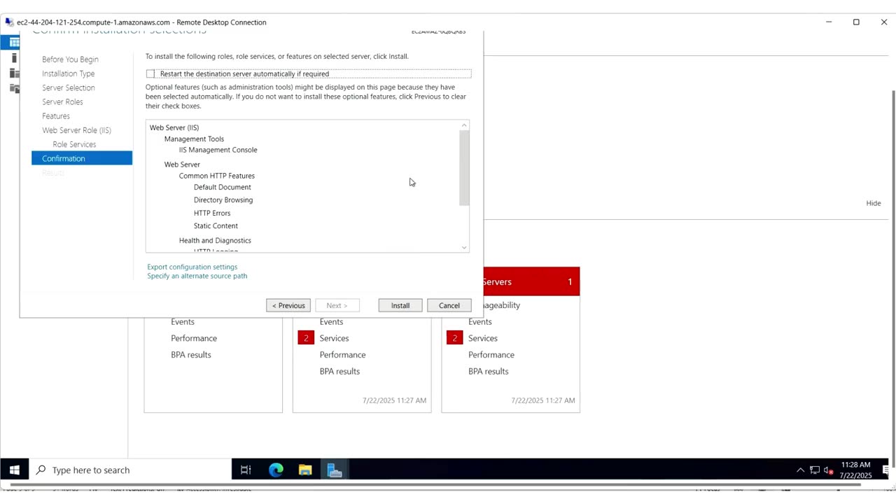Webserver Windows #studentmade # | Ekascloud