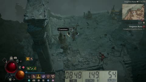Playing Diablo 4 while riding exercise bike