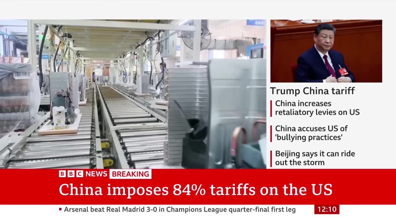 China imposes 84% tariffs on the US - TARRIFS AGAIN!!!