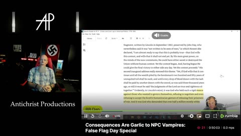 ANTICHRISTIAN OCCULT TV - 5/25/2025