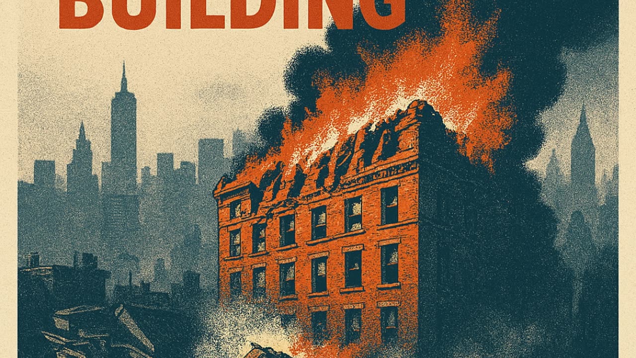 Manhattan Housing Block Burns Down