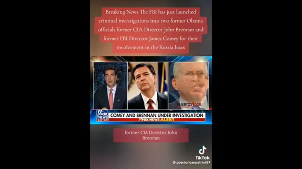 Comey/Brennan ..