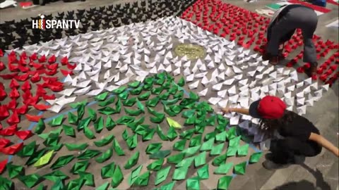 Mexicanos apoyan la Flotilla Global Sumud para frenar hambruna en Gaza
