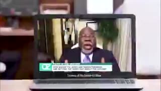 T. D. Jakes suffered a stroke while delivering a sermon.