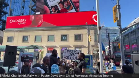 CHARLIE KIRK TRIBUTE ( DAVID LYNN CHRIST FORGIVENESS MINISTRIES Toronto Canada 20th Sep 2025 )