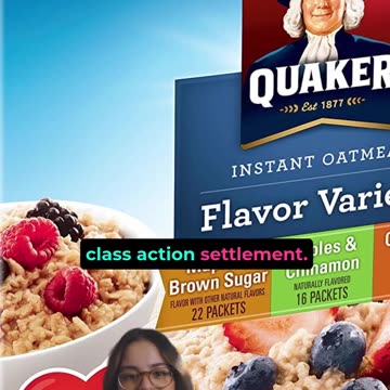 Did you buy Quaker Oats before March 2025? You could be owed CASH! Quaker Oats No Proof Settlement