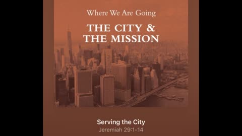 Being the “City On A Hill”