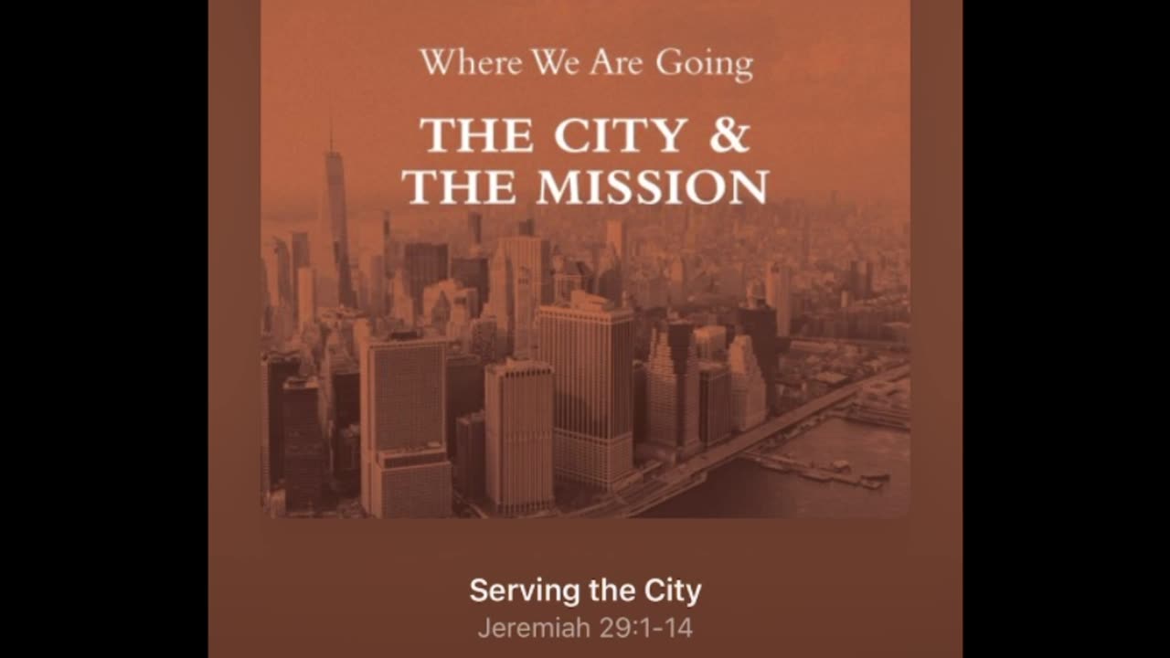 Being the “City On A Hill”