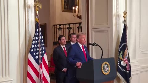 President Trump: "Our objective was the destruction of Iran's nuclear enrichment capacity…"