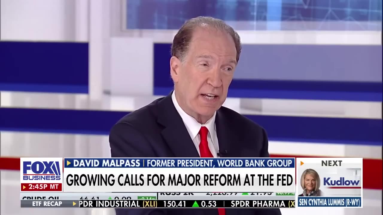 According to the former president of the World Bank Group, "the Fed actually wants to fight growth."