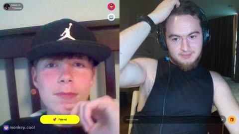 Asking if he likes Ninjas on Monkey App - Borz Noxus Livestream