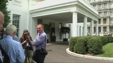 Trump Holds Meeting With Friedrich Merz