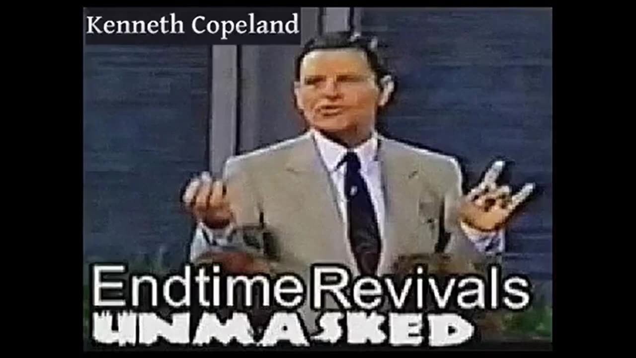 Kenneth Copeland = satan Hand signs 101