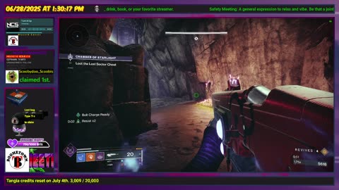 Destiny 2: 6-28-25 Chamber of Starlight is the Lost Sector. Void Surge.