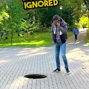 No one cared about the deep hole 🥺